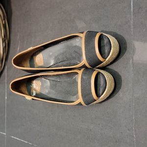 Tory Burch 37.5 Black espadrille